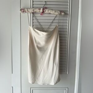 H&M Cream Satin Cami Top
